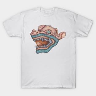 Dragon Dog (Pink and Blue) T-Shirt